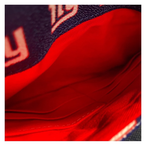 🔵  DOONEY & BOURKE NFL NY Giants Foldover Crossbody Purse NWT - Picture 6 of 7